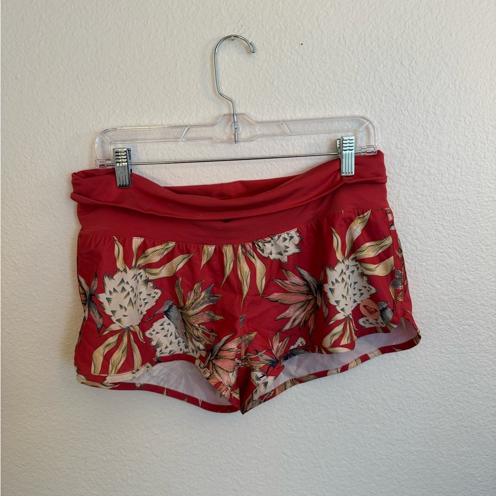 Roxy Women’s Endless Summer Swim Shorts Pink Size L